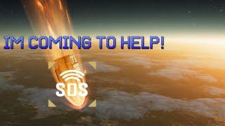 How It FEELS To Drop on SOS BEACONS in HELLDIVERS 2