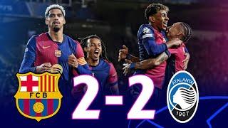 BARCELONA 2-2 ATALANTA - UEFA CHAMPIONS LEAGUE 2025