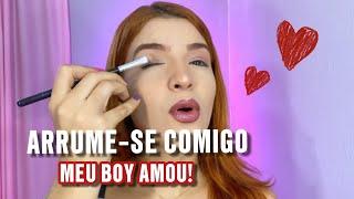 GRWM DIA DOS NAMORADOS  ARRUME-SE COMIGO PARA UM DATE ESPECIAL | Amanda Nara