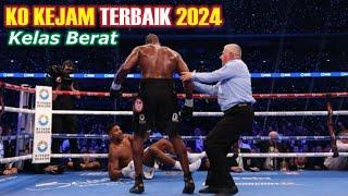 Inilah KO Tinju Kelas Berat Terbaik Tahun 2024!