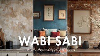 Wabi-Sabi Interior Design Style Guide | Embrace Imperfection with Minimalist and Natural Decor