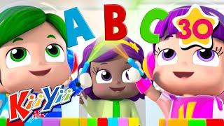 Learn ABCs Song! | Kids Learning | ABCs and 123s | KiiYii | Nursery Rhymes & Kids Songs