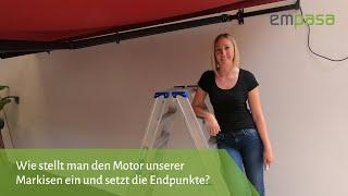 Markisenmotor einstellen und Endpunkte setzen – So geht’s | empasa