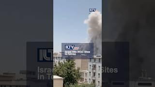 Israel launched a series of strikes deep in Tehran, hitting a paramilitary headquarters.