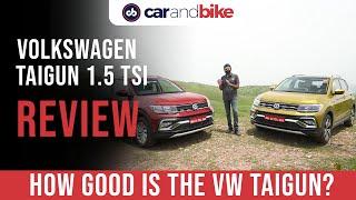 Volkswagen Taigun Review | Compact SUV | Taigun First Drive Review | Volkswagen SUV | carandbike