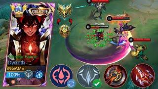 META DYRROTH GUIDE TO BEAT HIGH SHIELD META HERO | EXPLAINED TUTORIAL NEW WINSTREAK BUILD 2025