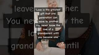 The  Love Of a Grandparent - Gifts For Grandparents