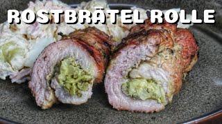 ROSTBRÄTEL RÖLLCHEN vom GRILL mit dem SCHNELLSTEN KARTOFFELSALAT DER WELT - BBQ-Video - 0815BBQ