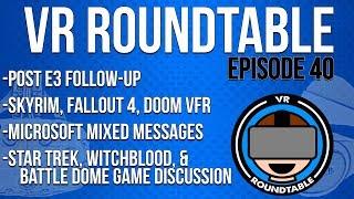 VR Roundtable - Episode 40 (Post E3, Microsoft Messages, Star Trek, Witchblood + More)