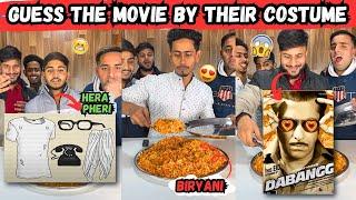 Funny Guess The Bollywood Movie By Costume Dress  #foodchallenge | Sahil Khan & Team | #funny