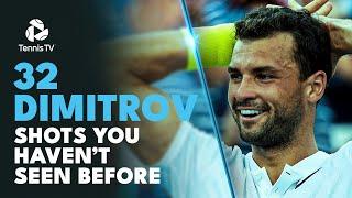 32 INSANE Grigor Dimitrov Shots You Haven't Seen Before 