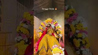 Swaggy Bride Entry Ideas #shorts #shortsvideo ##bride #entry #beautiful #amazing #dance #dhol #love