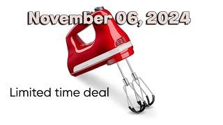 November 2024's Best KitchenAid Hand Mixer Deal EVER