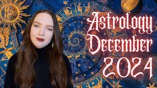 Astrology Dec 24║Mars Retrograde, Mercury Direct and More...