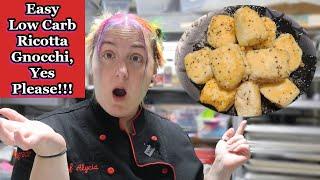 Easy Ricotta Gnocchi Pasta Recipe with Maximum Protein and Minimum Carbs!