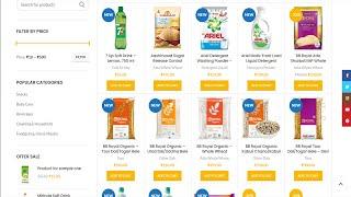 How to create an online grocery shop website on wordpress | Tamil