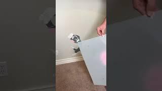 Dad fixes hole in kids bedroom! ️