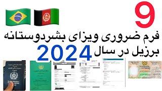 9 سند ضروری برای دریافت ویزای بشردوستانه برزیل در سال 2024