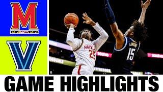 Maryland vs Villanova Highlights | NCAA Men's Basketball | 2024 College Basketball