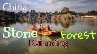 STONE FOREST KUNMING - Best daytrip from Kunming | Amazing Kunming karst formations | China vlog2019