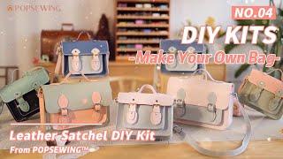 DIY Leather Bag Kit | Design a Custom Cute Satchel Bag | POPSEWING™