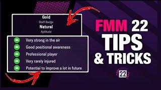 Football Manager 2022 Mobile Tips & Tricks | FMM22