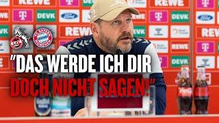 Vor Duell gegen den FC Bayern: Baumgart kanzelt Reporter ab und schwärmt von Kane