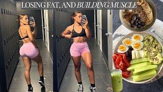 Fitness vlog: I'm Losing FAT and Gaining Muscle