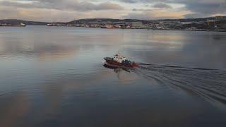 Полёты над Кольским заливом, ноябрь. DJI Mavic Air2. Flights over the Kola Bay, Murmansk.