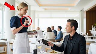 Billionaire Asks Waitress What She Wants Most—She Jokes A Day Off. Next Morning, Black Card Arrives