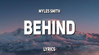 Myles Smith - Behind (Lyrics)