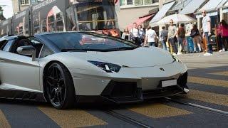 Novitec Torado Aventador driving through Zurich!