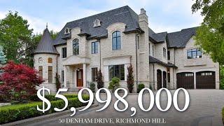 $5,998,000 - Sophisticated Style & Magnificent Surroundings - 50 Denham Drive, Richmond Hill