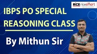 Reasoning Class for Bank Exams | RRB Main | Mithun Thakur  | RICE Education