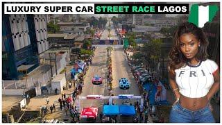 Luxury SUPER-CAR Street Racing In Lagos Nigeria