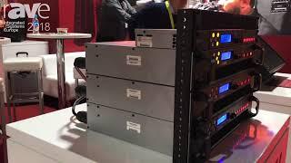 ISE 2018: Eastern Acoustic Works Demos UX Series of Amplifiers and Processors That Use Greybox