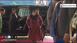 See how Tanzania President Samia Suluhu Arrived for EAC/SADC Summit to restore peace in DRC!!