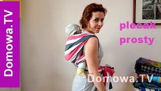 Wiązanie chusty - plecak prosty (rucksack carry)