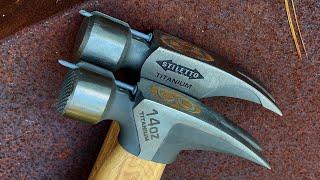 Harbor Freight Titanium Hammer vs  Stiletto Hammer