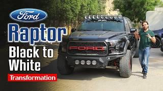 Ford Raptor | Black to White Transformation