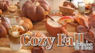 COZY FALL DRINK RECIPES | EASY AND QUICK FALL DRINK IDEAS