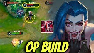 WILD RIFT ADC ///THIS JINX STILL BROKEN       WITH THIS BUILD AND RULES IN PATCH 6.0C GAMEPLAY !