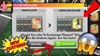 NEW FEATURE!! How to Exchange Players in Dream League Soccer 2025 | Reroll Feature in DLS 25 Mobile