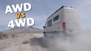 AWD vs 4WD for Camper Van Builds