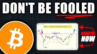 WARNING: Don't Be Fooled By This Bitcoin Chart! - Bitcoin Price Prediction Today