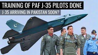 Training of PAF J-35 Pilots Done | J-35 arriving in Pakistan soon? | Defence Outpost