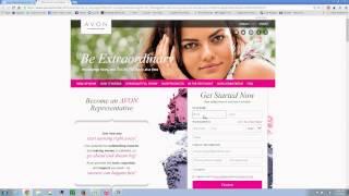 Sign up to Sell Avon Online