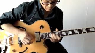 Epiphone  Joe Pass Emperor II PRO Natural　アドリブ