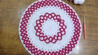 Unique Thalposh Design / Crochet  Art / Beautiful Thalposh Pattern / Make With Kamna ..