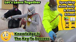 Learn Auto Body & Paint School - SprayWayCustoms DIY Bodywork Automotive Repair Training Course